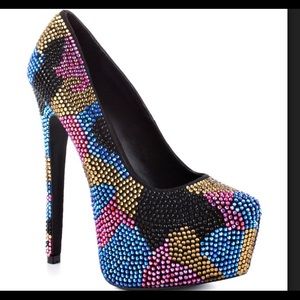 Steve Madden Crystalized Heels